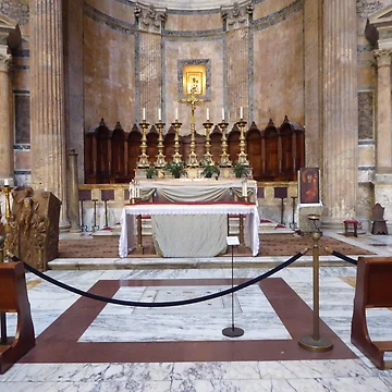 Artwork thumbnail, Pantheon Interior.....................Rome by Fara