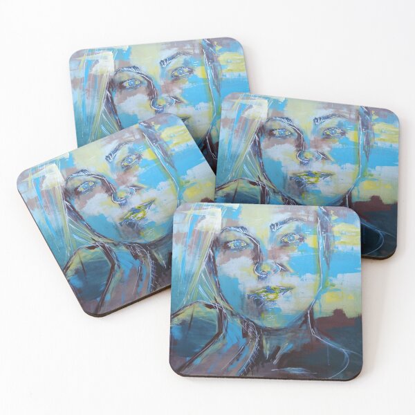 Item preview, Abstract woman portrait designed and sold by natareich.