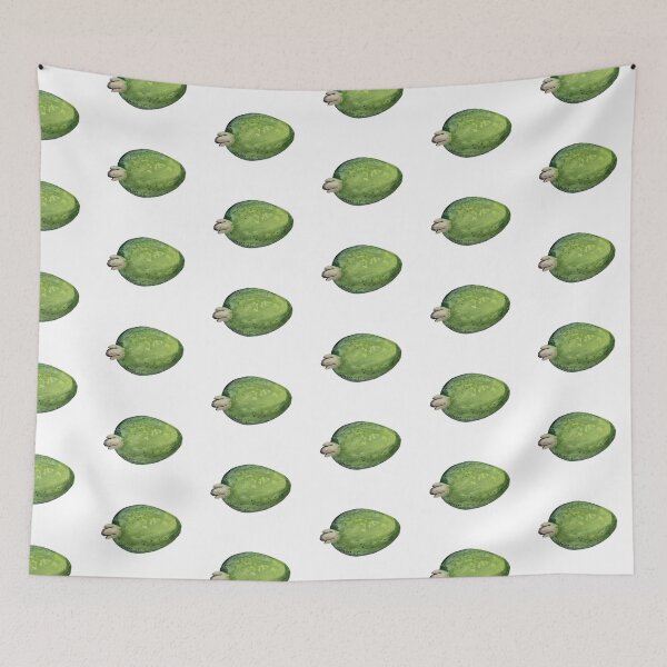Item preview, Watercolor image of feijoa  designed and sold by Shoshina.