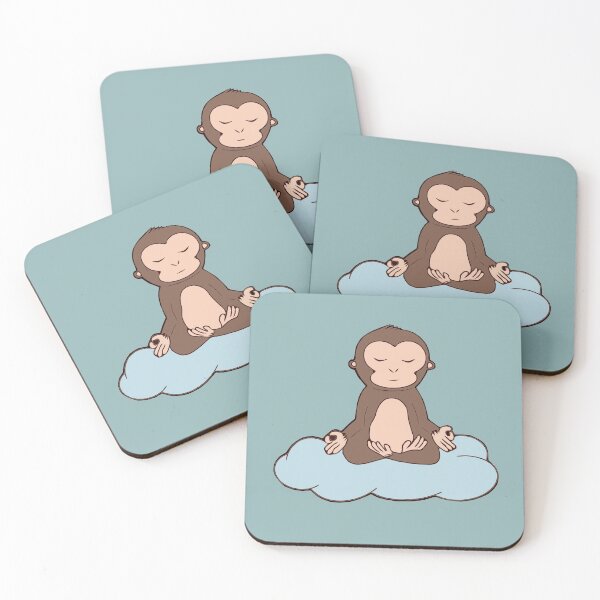 Item preview, Meditating Monkey designed and sold by Pickle-Lily.