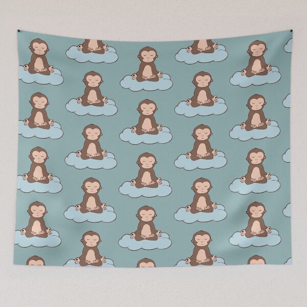 Item preview, Meditating Monkey designed and sold by Pickle-Lily.