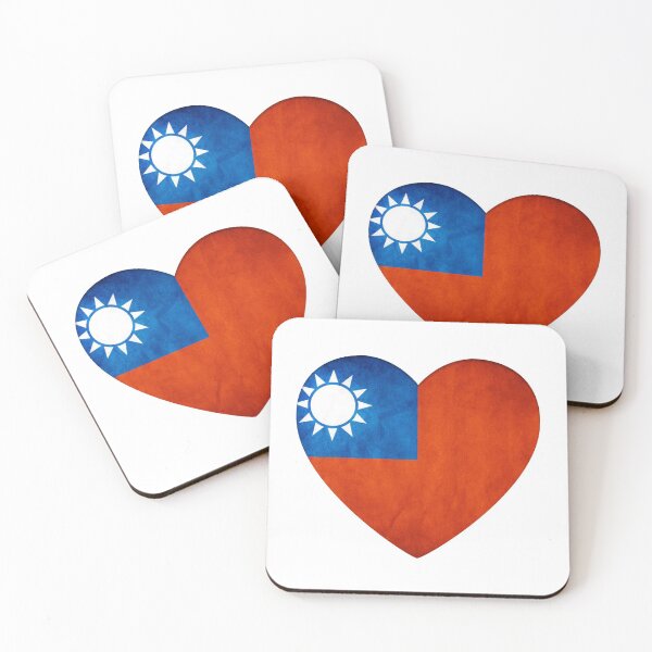Item preview, I love Taiwan (Heart) designed and sold by Kaixiu-Art.