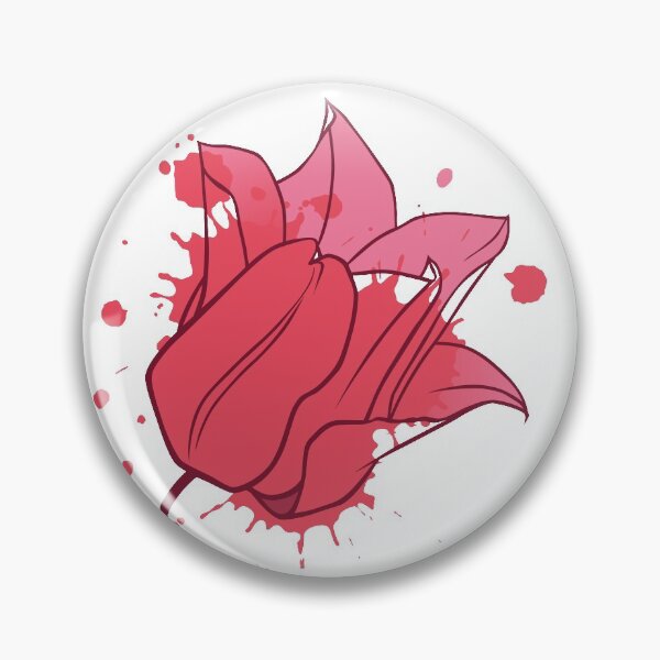 Item preview, A nice image of a tulip flower with blots designed and sold by Olena Ambrosova.