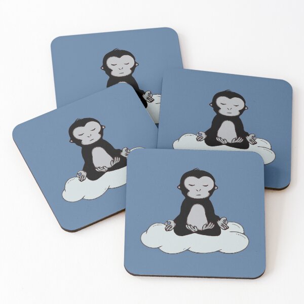 Item preview,  Meditating Monkey designed and sold by Pickle-Lily.