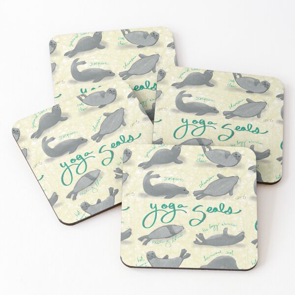 Item preview, Yoga Seals designed and sold by Nimzoid.