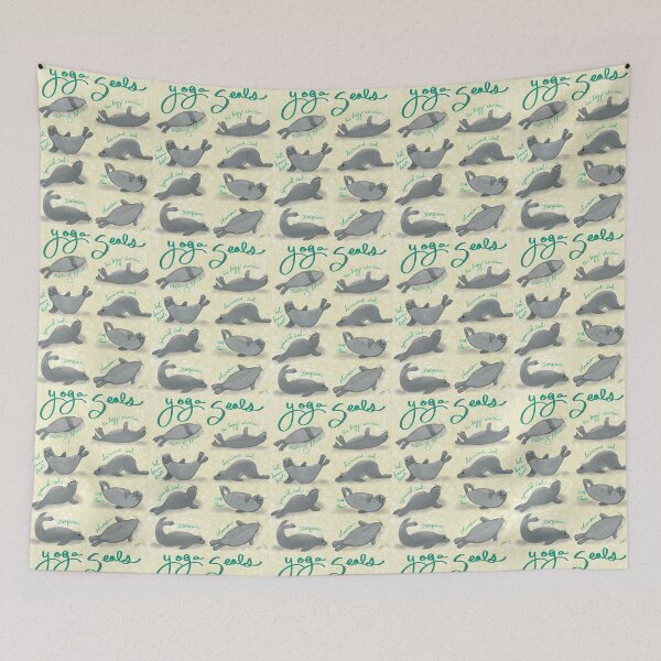 Item preview, Yoga Seals designed and sold by Nimzoid.