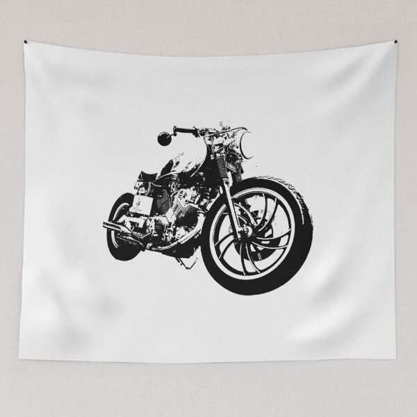 Item preview, Motorbike_Stencil_001 designed and sold by graphicassault.