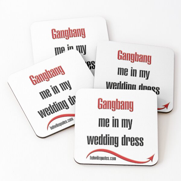 Item preview, Gangbang me in my wedding dress designed and sold by hotwifequotes.