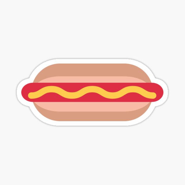 hot-dog-bun-emoji-sticker-for-sale-by-cbelan-redbubble