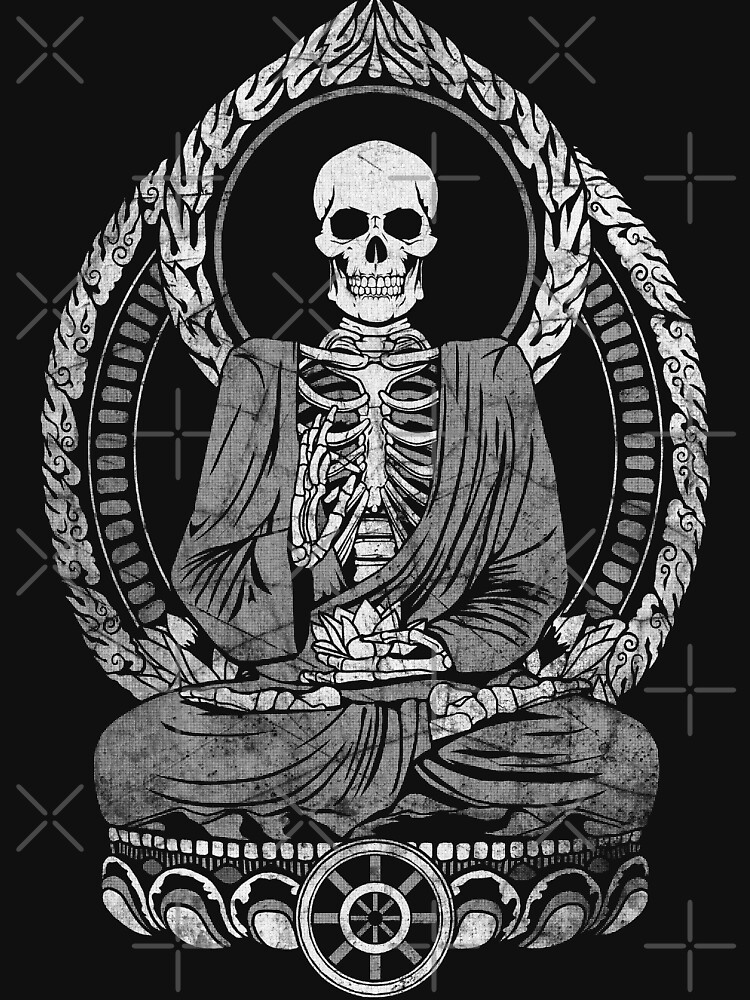 Starving Buddha Weathered Halftone by GrizzlyGaz
