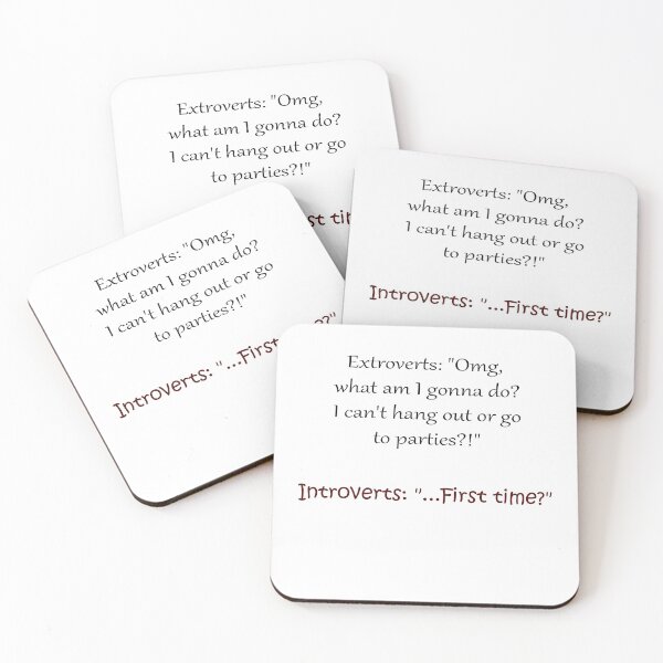 Item preview, Introverts vs extroverts designed and sold by TestamentCaine.