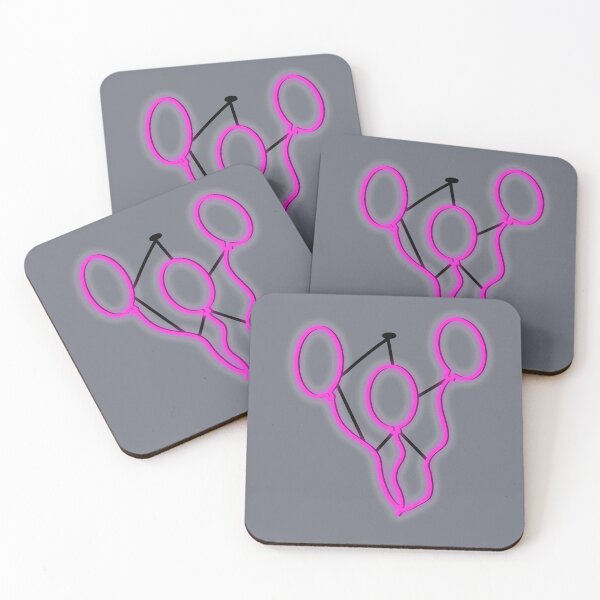 Item preview, Pink balloons neon sign designed and sold by cvisti.
