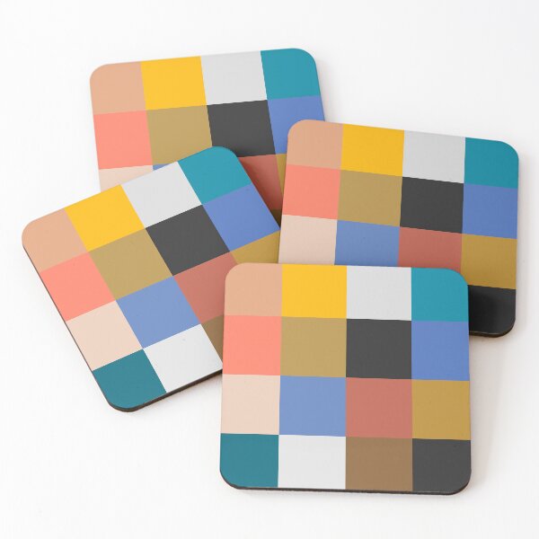 Item preview, Colour Mosaic Square Tiles designed and sold by Arnillus.