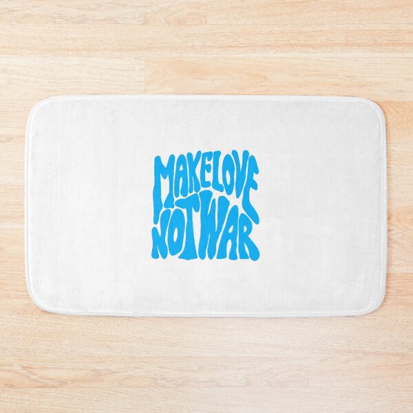 Item preview, MAKE LOVE NOT WAR - BABY BLUE designed and sold by Glossypop.