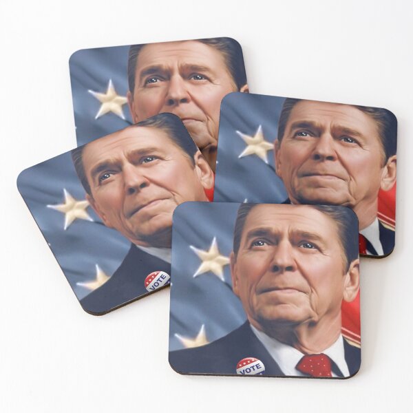 Aperçu de l'œuvre Ronald Reagan - Votez 2020 créée et vendue par GoodGirlDesigns.