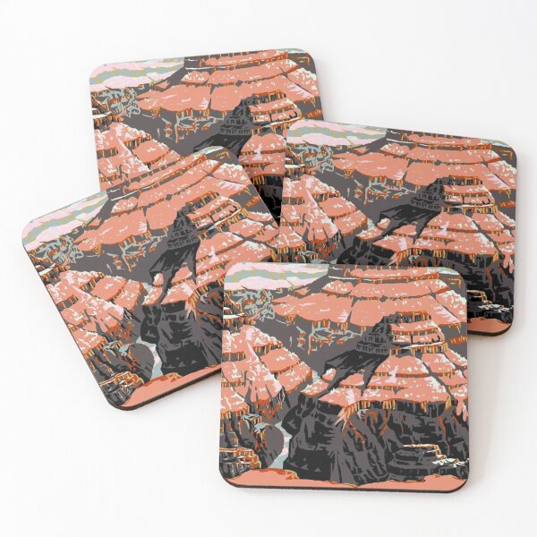 Item preview, Grand Canyon National Park retro poster designed and sold by CorasPosters.