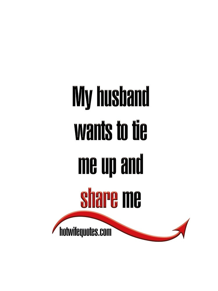 "My husband wants to tie me up and share me" ALine Dress by