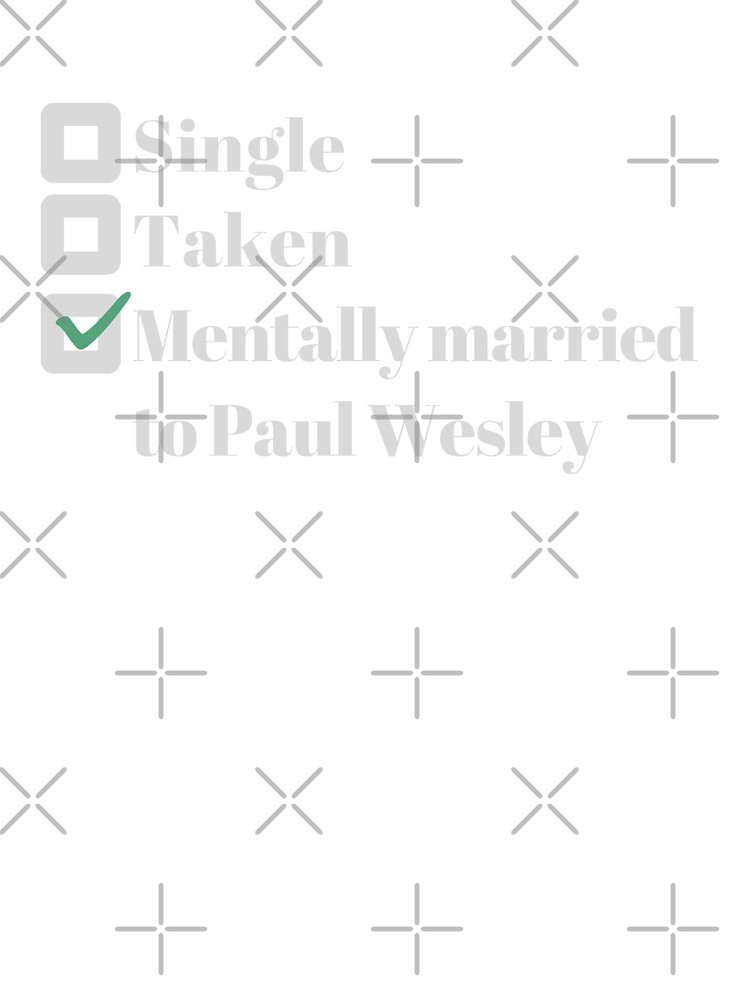 Mentally married to Paul Wesley Kids T-Shirt