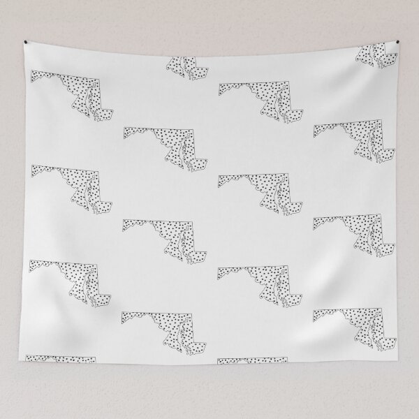 Item preview, Maryland State With stars designed and sold by Shelby MacAnanny.