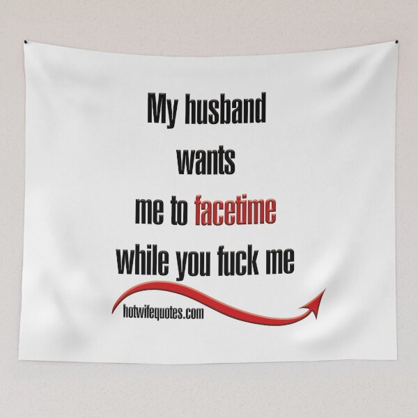 Item preview, Mi marido quiere que enfrente el tiempo mientras me follas designed and sold by hotwifequotes.