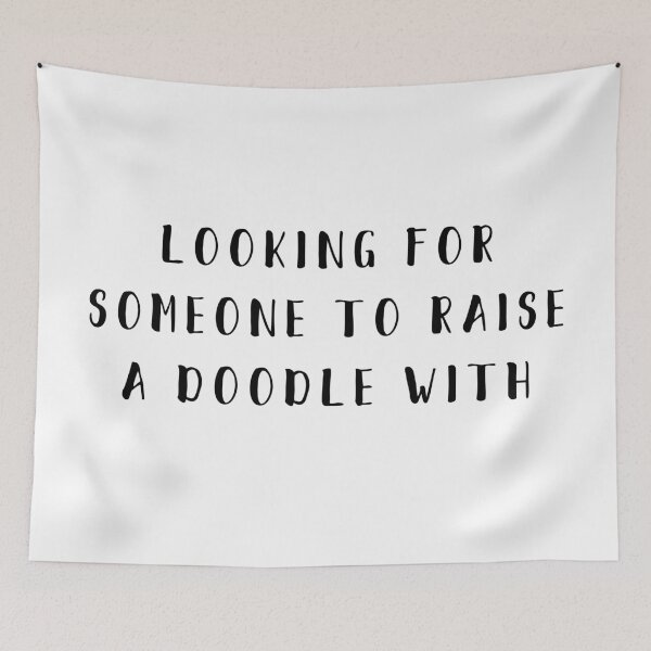 Item preview, looking for someone to raise a doodle with designed and sold by thecavapootales.