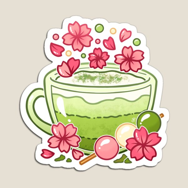 Item preview, Sakura Matcha Tea designed and sold by heysoleilart.