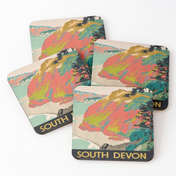 Item preview, South Devon viejo poster designed and sold by CorasPosters.