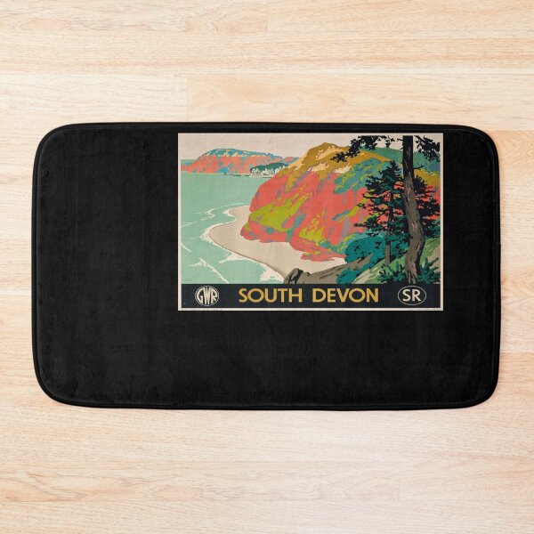 Item preview, South Devon viejo poster designed and sold by CorasPosters.