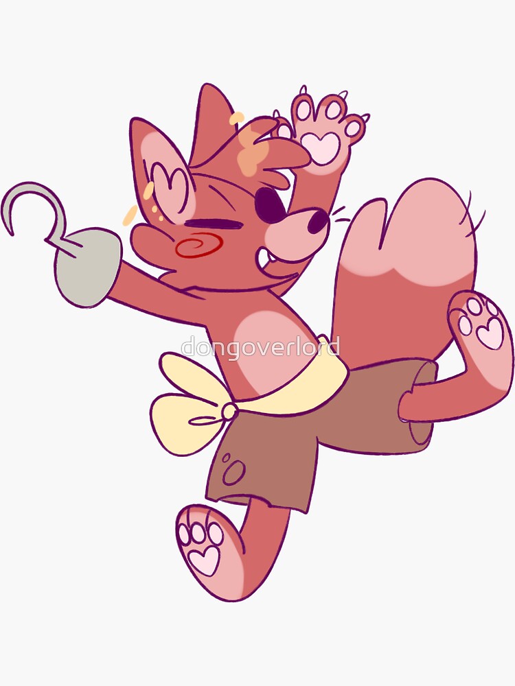 Funtime Chica Transparent Sticker for Sale by dongoverlord