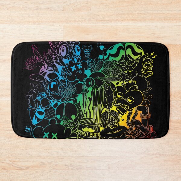 Item preview, Cute fly (Diptera) doodle rainbow gradient line art designed and sold by TiffanyYau.