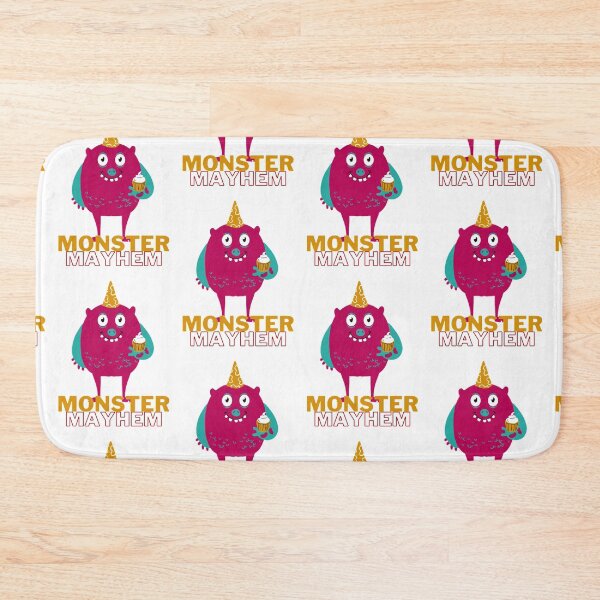 Item preview, Purple Happy animated monster - Monster mayhem designed and sold by priyankajustine.