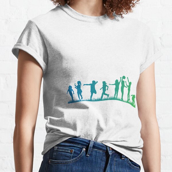 Why Play Children Playing Classic T-Shirt