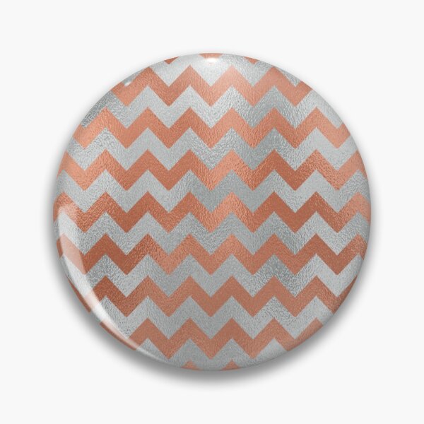 Item preview, Copper and Silver Shinny Chevron designed and sold by BloomCatB.