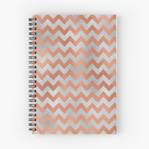 Item preview, Copper and Silver Shinny Chevron designed and sold by BloomCatB.