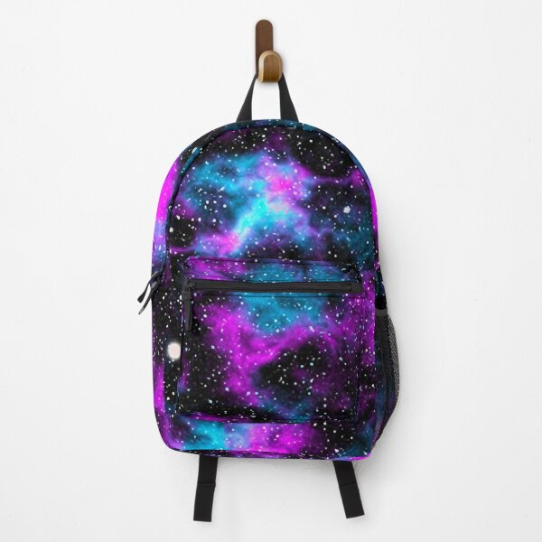 Lela Purple Backpack Black Girl School Bag