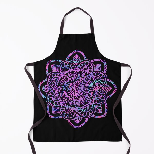 Item preview, Purple Mandala on Black designed and sold by Julie Erin Designs.
