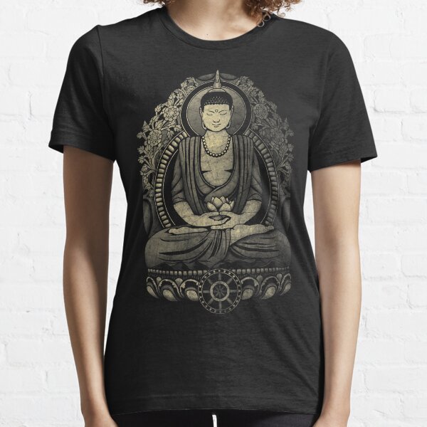Item preview, Gautama Buddha Yellow Halftone Textured designed and sold by Garyck Arntzen.