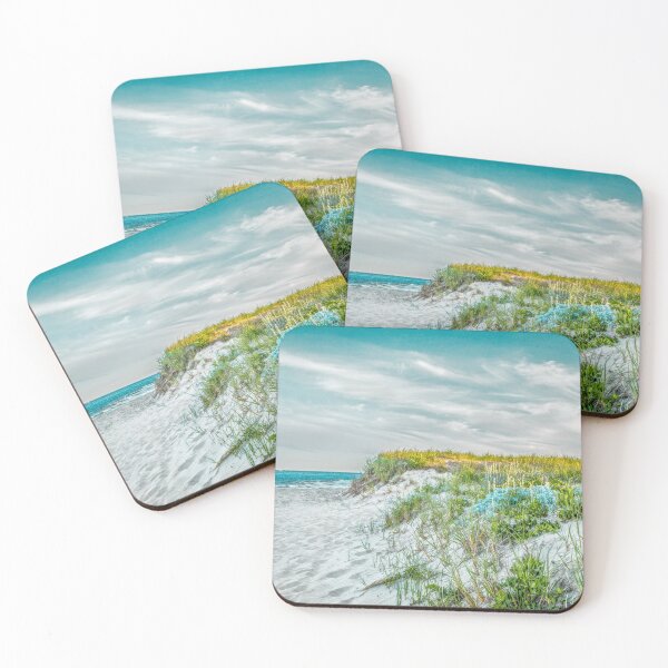 Item preview, Chatham Lighthouse Beach in Teal designed and sold by Brooke T Ryan Photographic Art.