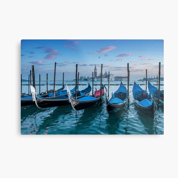 Gondola parking lot II Metal Print