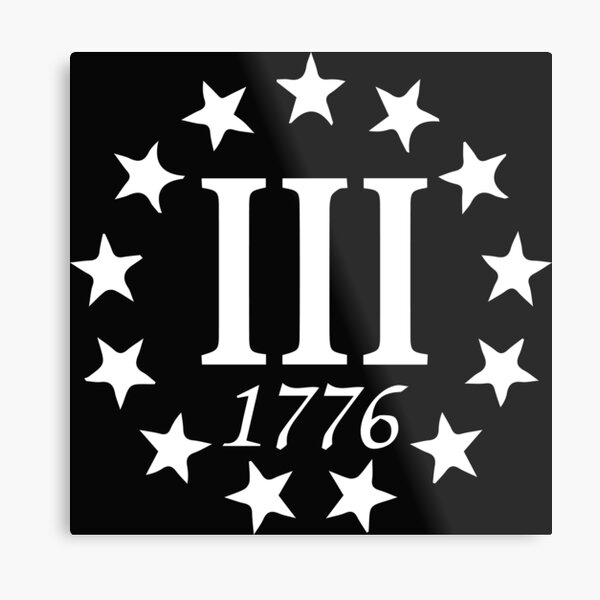 Three Percenter Wall Art | Redbubble