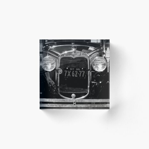 An Old Ford Acrylic Block