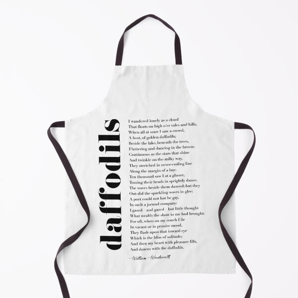 Item preview, I Wandered Lonely as a Cloud by William Wordsworth designed and sold by TypographyTales.