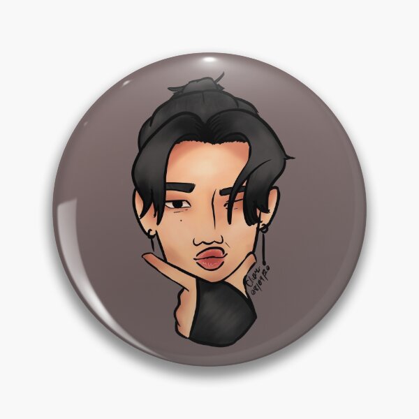 Item preview, ATEEZ Wooyoung manbun designed and sold by Charley Murray.