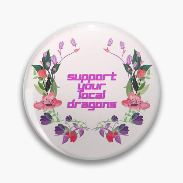 Item preview, Support Your Local Dragons designed and sold by BlazewrathStore.