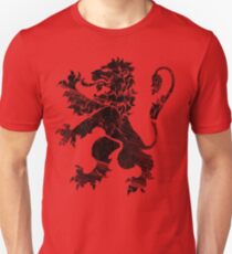 Black Lion Rampant Unisex T-Shirt