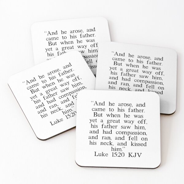 Item preview, Luke 15:20 KJV designed and sold by IBMClothing.
