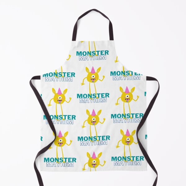Item preview, Tall yellow happy animated monster - Monster Mayhem designed and sold by priyankajustine.