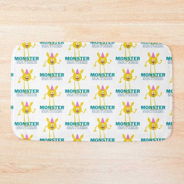 Item preview, Tall yellow happy animated monster - Monster Mayhem designed and sold by priyankajustine.