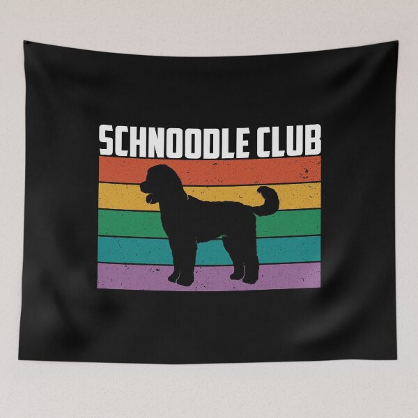 Item preview, Funny Doodle Dog Owner Schnoodle Club design designed and sold by jakehughes2015.