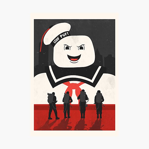 Stay Puft Ghostbusters Photographic Print